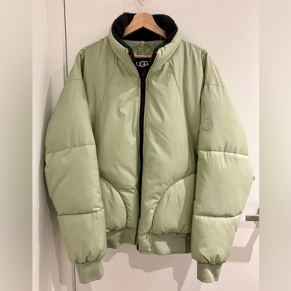 NWT UGG Damion sherpa puffer jacket